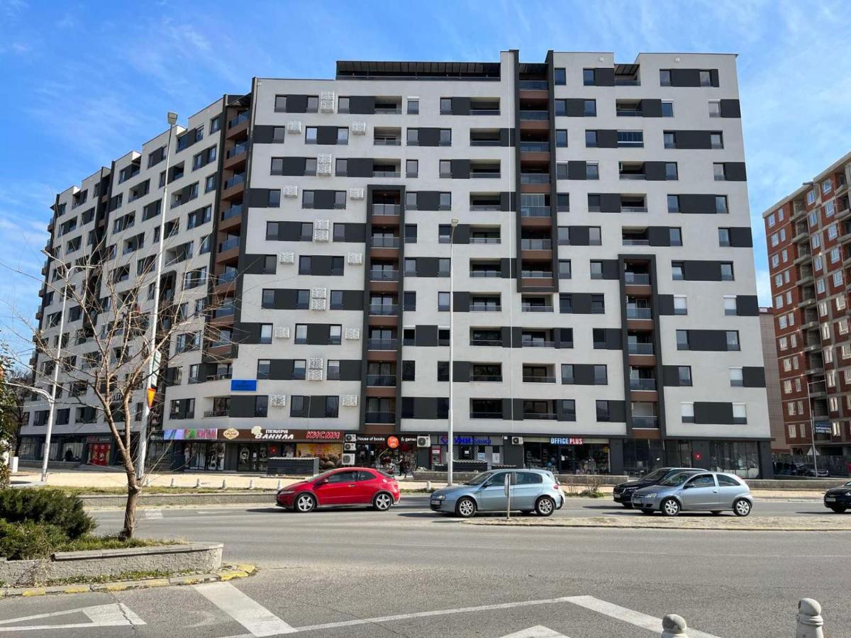 Porta Leks Apartment, Self Check-In, Own Parking Skopje Exteriér fotografie
